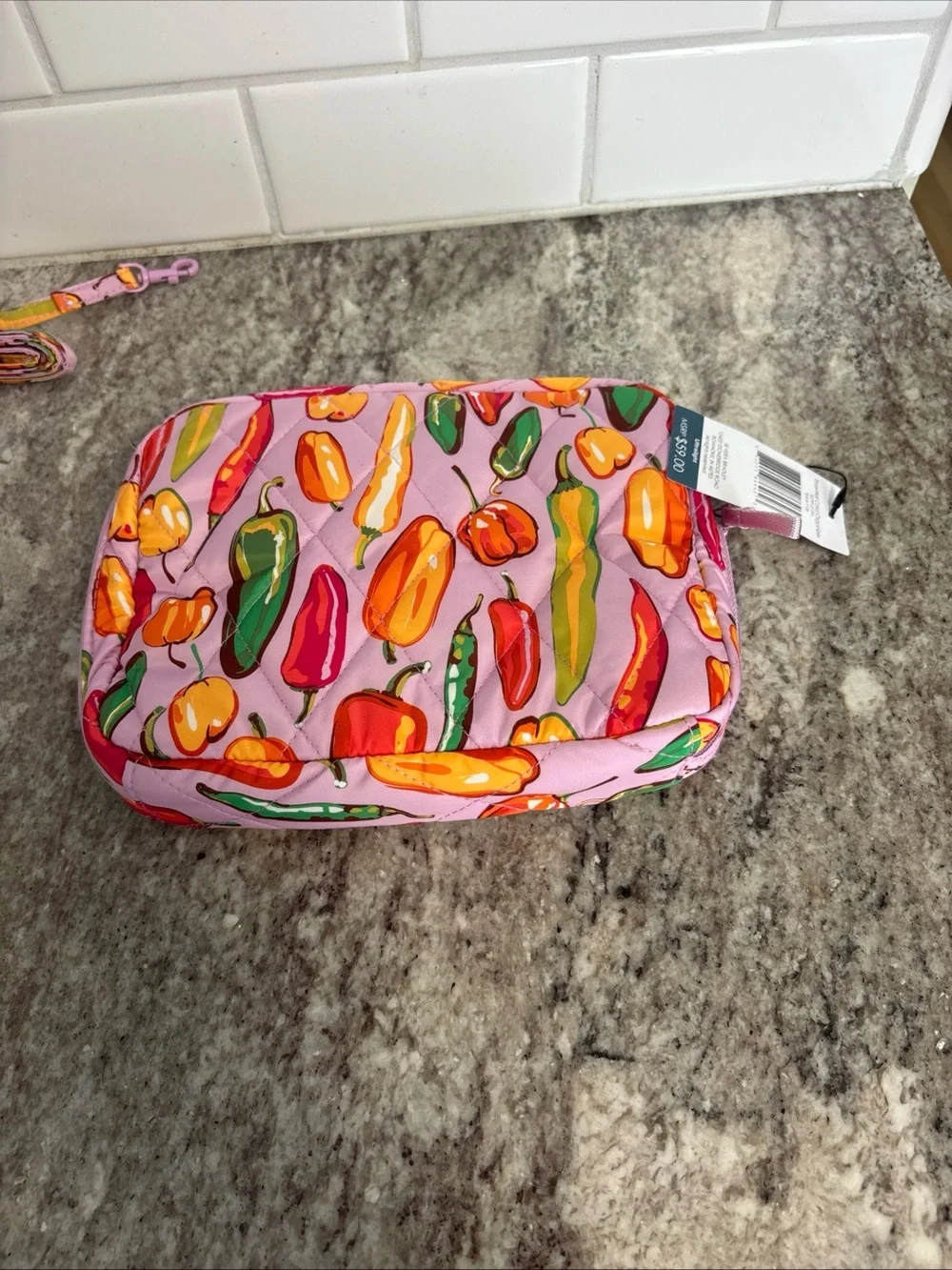 VERA BRADLEY Essential Travel Organizer (SPICE IT UP) Cosmetics & More-NEW